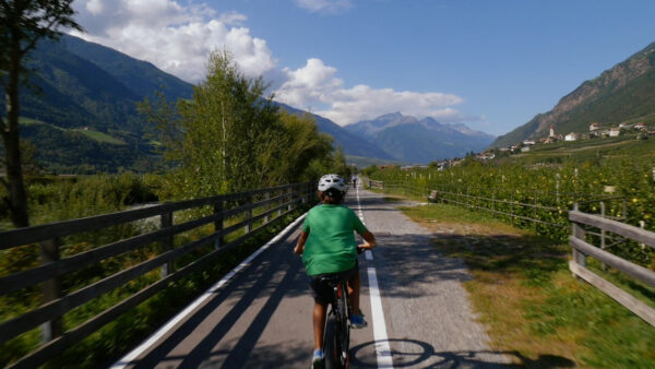 Mit Bahn & Rad durch den Vinschgau