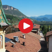 Magrè e Cortina all'Adige visti dall'alto