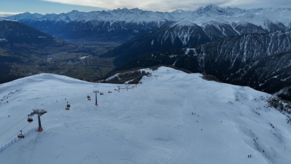 Impression Watles skiing area