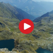 Die Spronser Seen von oben