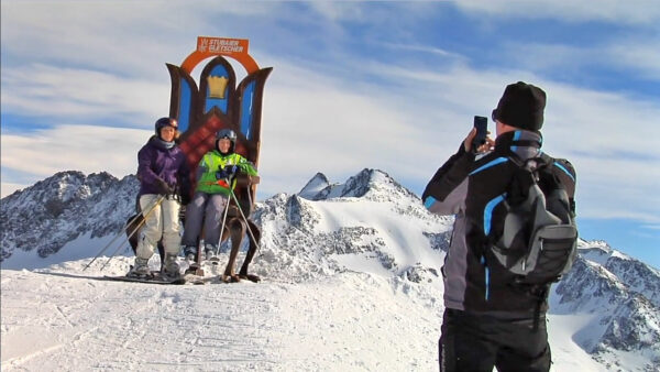 Stubai Glacier skiing area