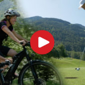 Golfing and biking in the Val Passiria