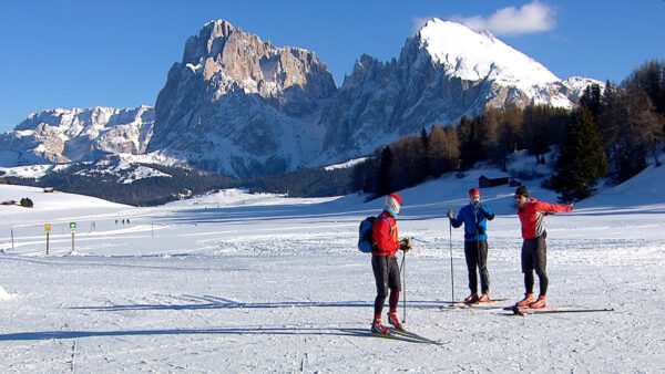 Ein Wintertag auf der Seiser Alm