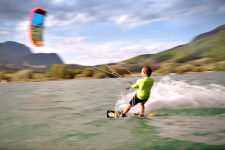 Da vivere: kitesurf a Caldaro