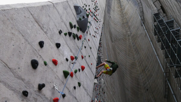 Dam Wall Climbing in Martello