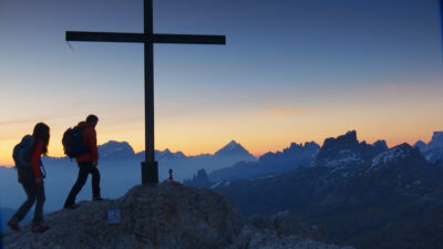 Sonnenaufgang: Sass de Stria
