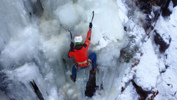 Ice Climbing in Valle Aurina