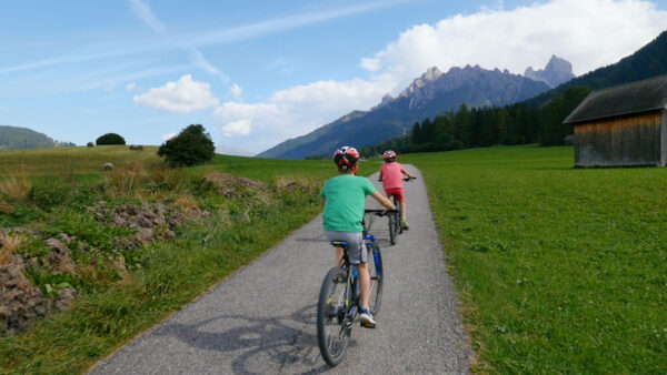 Mit Bahn und Rad durchs Pustertal