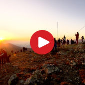 Sunrise hike on Mt. Stoanamandl