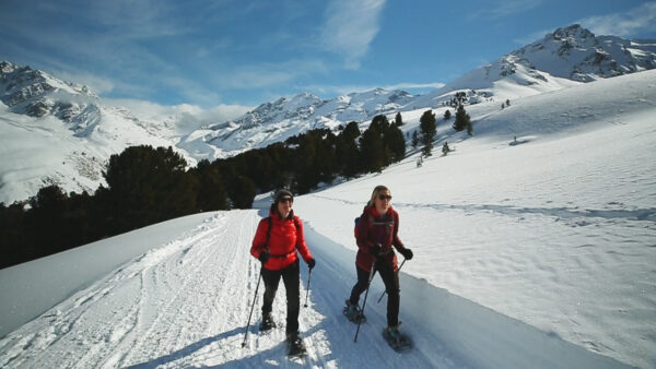 Schneeschuhwanderung: Maseben