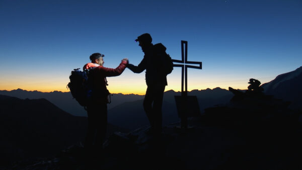 Sonnenaufgang: Stilfserjoch