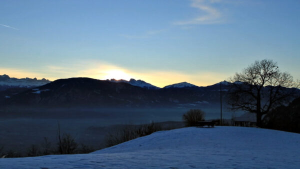 L'alba vista da Appiano