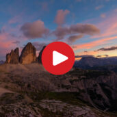 Una notta alle Tre Cime di Lavaredo