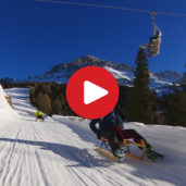 Tobogganing fun in Obereggen